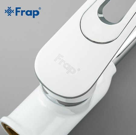 Смеситель для кухни Frap H49 F4049 Белый Хром 