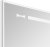 Зеркало со шкафом Aquaton Диор 80 R 1A168002DR01R с подсветкой Белое 