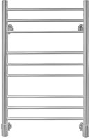 Полотенцесушитель электрический Energy Ergo P 800x500, форма лесенка прямая, цвет хром, скрытое/наружное подключение, 1000мм x 528мм