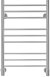 Полотенцесушитель электрический Energy Ergo P 800x500, форма лесенка прямая, цвет хром, скрытое/наружное подключение, 1000мм x 528мм 