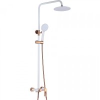 Душевая система ViEiR V293562-FL Белый/Золото