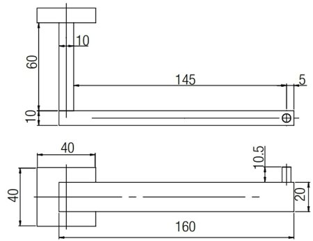 Держатель туалетной бумаги Paini Dax-R 84CR051 Хром 