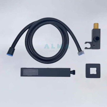 Душевая система ALMAes Liros TVZ-0889 Черная матовая 