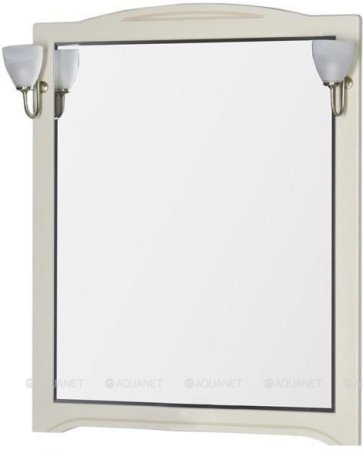 Зеркало Aquanet Луис 90 бежевый 