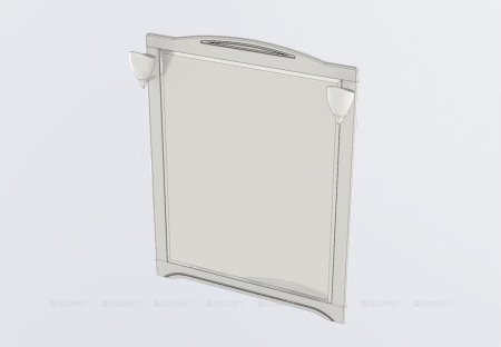 Зеркало Aquanet Луис 90 бежевый 