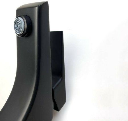 Смеситель для раковины Paini Torre 98YO205/574 с гигиеническим душем Черный матовый 