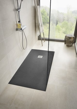 Душевой поддон из композитного материала Roca Terran 120x80 AP1014B032001400 Черный 