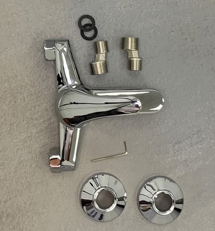 Смеситель для ванны Paini Creta 42CR111CAKM Хром 