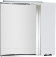 Зеркало-шкаф Aquanet Гретта 90 светлый дуб