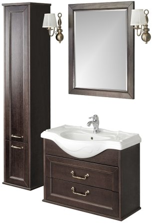 Тумба под раковину Roca America Evolution W 105 ZRU9302962 Дуб темный 