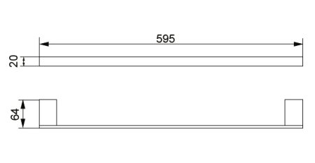 Полотенцедержатель Aquanet 5624 