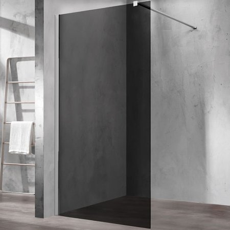 Душевая перегородка Vincea Walk-In 120 VSW-1H120CG профиль Хром стекло тонированное 