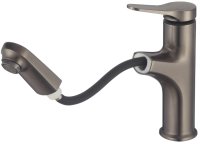 Смеситель для раковины D-Lin D158367-S, графит