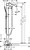 Смеситель Hansgrohe Metropol Classic 31445000, для ванны напольный 
