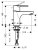 Смеситель Hansgrohe Talis E2 31612000 для раковины 