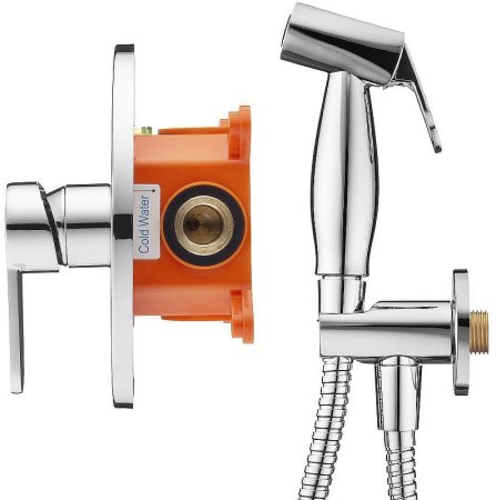 Гигиенический душ со смесителем Swedbe Platta 5524 Хром 