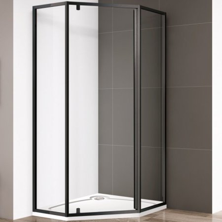 Душевой уголок Cezares Eco O-P-1-90-C-NERO 