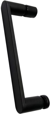 Душевой уголок Abber Sonnenstrand 100x75 AG04100BS-S75B профиль Черный стекло прозрачное 