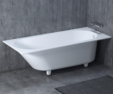Ванна из искусственного камня Salini Ornella 170х75 102321M Белая матовая 