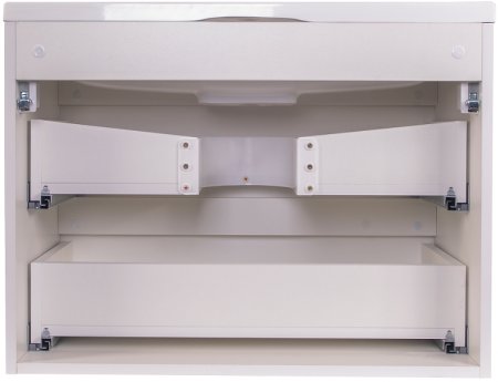 Тумба под раковину Style Line Бергамо 70 СС-00002320 подвесная Белая антискрейч 