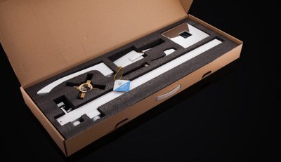 Смеситель для ванной Gappo G3007-8 Белый / Хром 