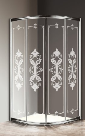 Душевой уголок Cezares Giubileo R2 80 scorrevole CP Cr 