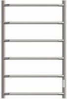 Электрический полотенцесушитель Point Виктория PN06848 П6 400x800 диммер справа Хром