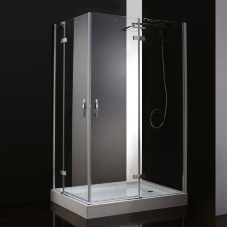 Душевой уголок Cezares Bergamo AH2 120/100 C Cr R 