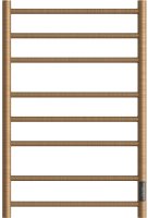 Электрический полотенцесушитель Point Аврора PN10858BR П8 500x800 диммер справа Бронза