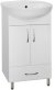 Тумба под раковину Style Line Эко Стандарт 9 1 Б Канны 50 Белый глянец 
