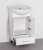 Тумба под раковину Style Line Эко Стандарт 9 1 Б Канны 50 Белый глянец 