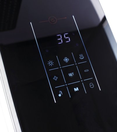 Душевая кабина Orans SR-89101LS черная, с баней 