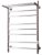 Полотенцесушитель электрический с полочкой (лесенка) Маргроид В10 M0027, 50x80 см 