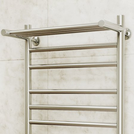 Полотенцесушитель электрический с полочкой (лесенка) Маргроид В10 M0027, 50x80 см 