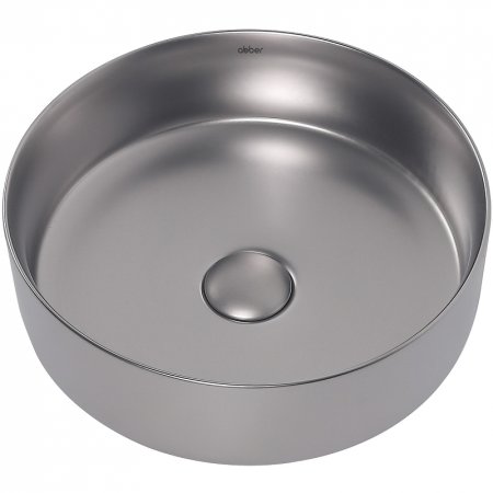 Раковина-чаша Abber Bequem 36 AC2108MS Серебро матовое 