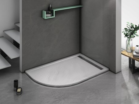 Душевой поддон из искусственного камня WeltWasser WW TRR 10080 STONE-WT R 100x80 10000004360 Белый 