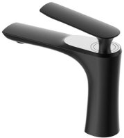 Смеситель для раковины Bravat F1390424BW-RUS, черный