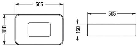 Раковина-чаша WeltWasser Elbach 78575-50 MT-BL 50 10000008701 Черная матовая 