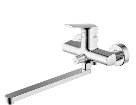 Смеситель для ванны Bravat REAL F6121179CP-01L, хром 