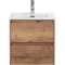 Тумба с раковиной BelBagno KRAFT-500-2C-SO-RT Rovere Tabacco