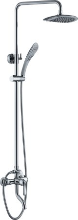 Смеситель с душевой стойкой HAIBA HB2405 хром 