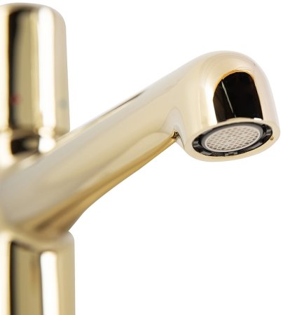 Смеситель для раковины BelBagno Uno UNO-LVM-ORO Золото 