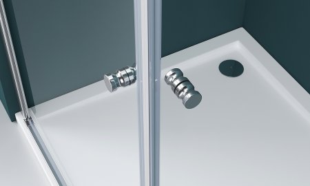 Душевой уголок BelBagno Etna 80х90 ETNA-AH-2-80/90-C-Cr профиль Хром стекло прозрачное 