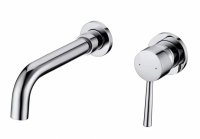 Смеситель для раковины встраиваемый Grocenberg GB511CR, хром