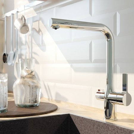 Смеситель для кухонной мойки IDDIS Pure (PURSBFLi05) 