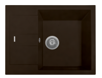 Мойка для кухни каменная Longran Amanda AMG 65х50 Марон
