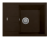 Мойка для кухни каменная Longran Amanda AMG 65х50 Марон 