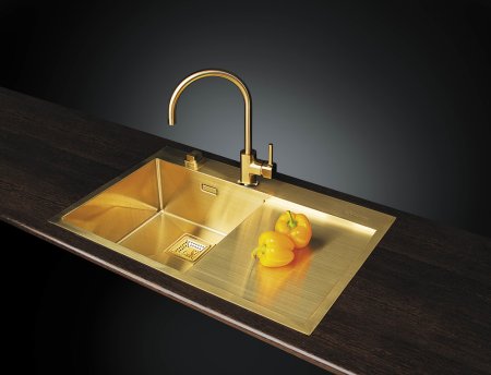 Смеситель для кухонной мойки Omoikiri Wakayama PVD-LG 