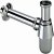 Сифон для раковины Frap F80 Хром 