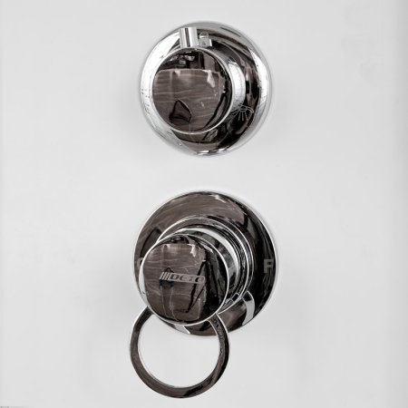 Душевая кабина Deto ЕМ2712 R N LED с гидромассажем 